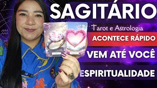 SAGITÁRIO VAI ACONTECER SIM A ESPIRITUALIDADE MANDOU O PAPO RETO [upl. by Anyt712]