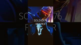 Reaper amp Soldier76 SPECIAL Interactions shorts overwatch2 [upl. by Isia]