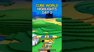 CUBE WORLD HIGHLIGHTS DAY 2 cubeworld gameplay shorts [upl. by Stelle274]