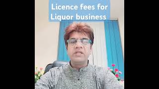 License fees for any type of Liquor business as per law alcohollicense fees alcoholtaxation [upl. by Traver]