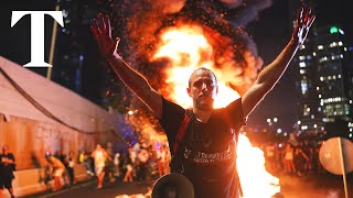 LIVE Thousands demand Gaza ceasefire in Israel protest [upl. by Rudy]