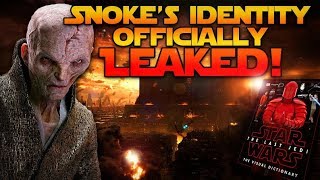 Snokes Identity Officially LEAKED MAJOR LAST JEDI SPOILERS [upl. by Nhar967]