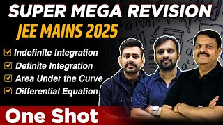 Complete JEE Maths Integral Calculus in One Shot  JEE MAINS 2025 All Concepts PYQs amp Tricks [upl. by Ellasal864]