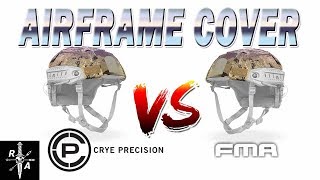 FMA Airframe Helmet Cover VS CRYE  Best Repro Helmet Cover for 15 [upl. by Ahsoet]