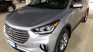 2019 Hyundai Santa Fe SE Start up Engine and full tour [upl. by Blader]