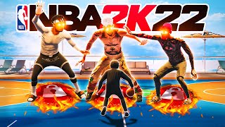 1 Guard vs 3 Lockdown Defenders all ISO nba 2k22 [upl. by Ailev]