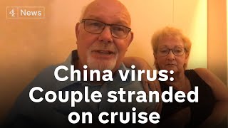 Coronavirus outbreak British couple describe life on quarantined cruise ship [upl. by Krigsman599]