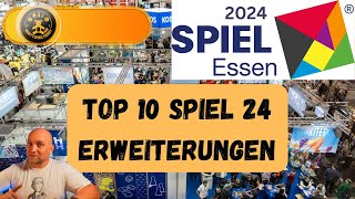 Top 10 SPIEL 24 Erweiterungen für Brettspiele  Brettspiel Teddy [upl. by Cynarra]