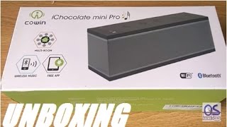 Unboxing Cowin iChocolate Mini Pro  WiFi Bluetooth Speaker [upl. by Brentt]