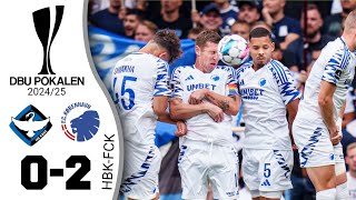 HB Køge  FCK 02 Highlights DBU Pokalen [upl. by Xanthus827]