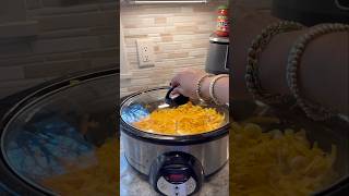 Crockpot macaroni and cheese shorts [upl. by Mackintosh]