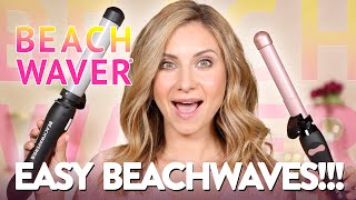 EASY Beachy Waves Hair Tutorial Using Beachwaver [upl. by Adnhoj]