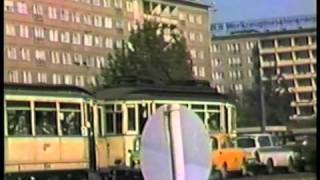 Karl Marx stadt Strassenbahn amp Verkehrs alltag 26 September 1987 [upl. by Douglass575]