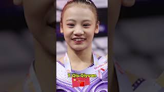 top 10 Artistic gymnastics Womens Artistic Individual AllAround 2024 [upl. by Atoked]