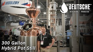 Hybrid Pot Still by Deutsche Beverage  Process [upl. by Bakemeier]