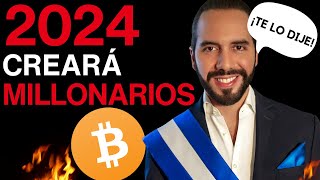 💥 ¡ALERTA BITCOIN 2024 HARÁ MILLONARIOS [upl. by Rehotsirhc]