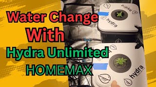 this is how I do my water change with HydraUnlimited hydramax home 4 bucket system [upl. by Faust]