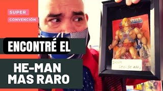 ENCONTRE EL HEMAN MAS RARO Y CARO DE TODOS CONVENCION BUSCANDO JUGUETES VINTAGE TMNT TRANSFORMERS [upl. by Aiket]