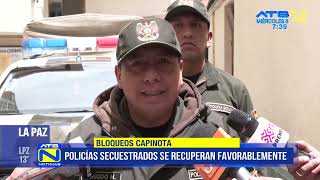 Policías secuestrados se recuperan favorablemente [upl. by Sola598]