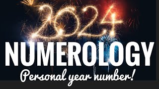 Numerology Predictions 2024  Your Personal year number [upl. by Adnima]