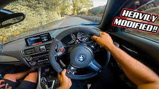 POV DRIVE IN A 460BHP M140I HEAVILY MODIFIED [upl. by Seena]