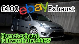 Ford Fiesta Hornet Exhaust  MK6 ST150 replica [upl. by Goldshlag]