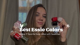 Best Essie Colors of All Time  Swatches  My Top 9 Essie Nail Polish Colors [upl. by Had488]