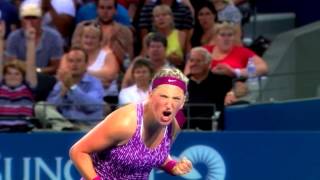 2014 Brisbane International WTA Best Moments [upl. by Bonar592]