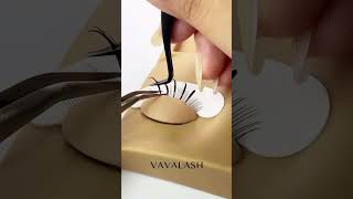 Wispy Set Tutorial 🖤Using VAVALASH Premium Lashes And YY Lashes 💕Enjoy Free Shipping 💕 [upl. by Nelav]