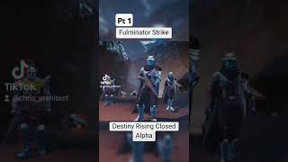 DestinyRising Fulminator Strike pt1 💀 destiny2clips destinymobile destiny2 fypシ gachameme [upl. by Eniamrehs]