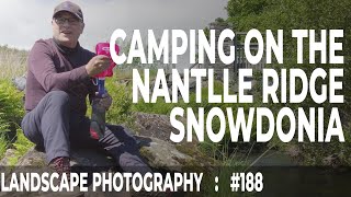 Wild Camp in Eryri on the Nantlle Ridge [upl. by Teik]