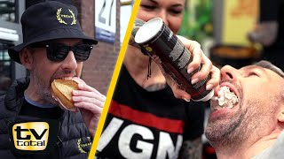 Vegan vs Wurst Puffi auf der VeggieWorld  TV total [upl. by Muhcan]