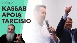 KASSAB diz que APOIA TARCíSIO até LULA gosta do TARCÍSIO MAS importante é que TARCÍSIO é BOLSONARO [upl. by Nav656]