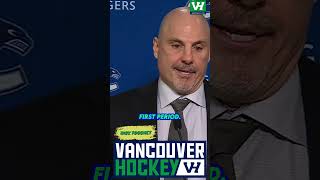 Rick Tocchet apologizes to the fans [upl. by Palecek]