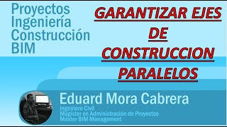 AUTOCONSTRUCCIÓN 6  LOCALIZACIÓN Y REPLANTEO EJES PARALELOS [upl. by Htebasil]