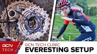 Setting Up Your Gears For The Everesting Challenge  GCN Tech Clinic [upl. by Lerraj]