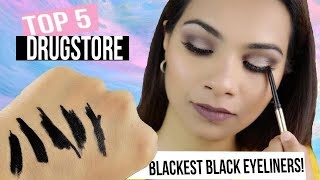 Best Drugstore Black Eyeliner For Waterline  Sensitive amp Watery Eyes 2018 [upl. by Cosette]