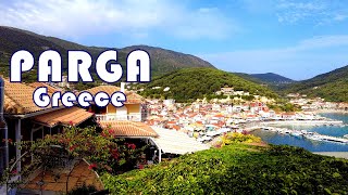 Epirus Greece  Parga Walking Tour in 4K [upl. by Ahsenwahs274]