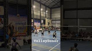 Spike 😮 Defence 🔥 Setting 😮 volleyday volleydonor allindiavolley spike volleyball india [upl. by Huggins]