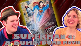 Superman 4 A Dumb Dumb Movie Movie Nights ft AT4W [upl. by Adlesirhc]