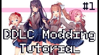 DDLC Modding Beginners Tutorial 1  Setup [upl. by Haral846]