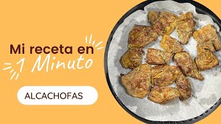 Alcachofas Crujientes en AirFryer una receta sencilla y rica [upl. by Medora905]