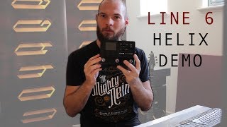 Voyager  Line 6 Helix Stomp amp Native Demo [upl. by Benjie]