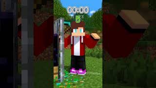 JJs Sister Breaks Bedrock the Fastest  MAIZEN Minecraft Animation shorts [upl. by Nnylarak54]