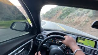 BMW 340i POV THERAPY DRIVE Binaural Audio [upl. by Meluhs]