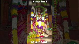 22 Oct 2023 Day 8 Nandavaram chowdeswari devi Dasaracelebrations dasara dasaranavaratri 2023 [upl. by Nowahs]