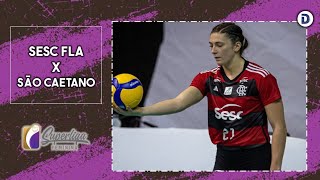 Sesc Flamengo x São Caetano  Melhores Momentos  Superliga Feminina 2324 [upl. by Aniretac]