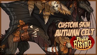 Flight Rising Custom Skin  Autumn Celt [upl. by Felita354]