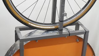 Panaracer GravelKing SS Plus TLC Rolling Resistance Test spin up video [upl. by Ahsekin]