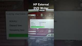 hp CDDVDW GP70N External DVD Writer Erasing Rewirtable Disc [upl. by Roxanna421]